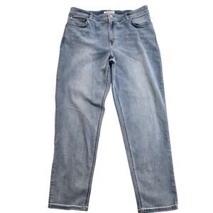 Tommy Bahama Leila Indigo Jeans Women's Mid-rise Slim Boyfriend Size 16